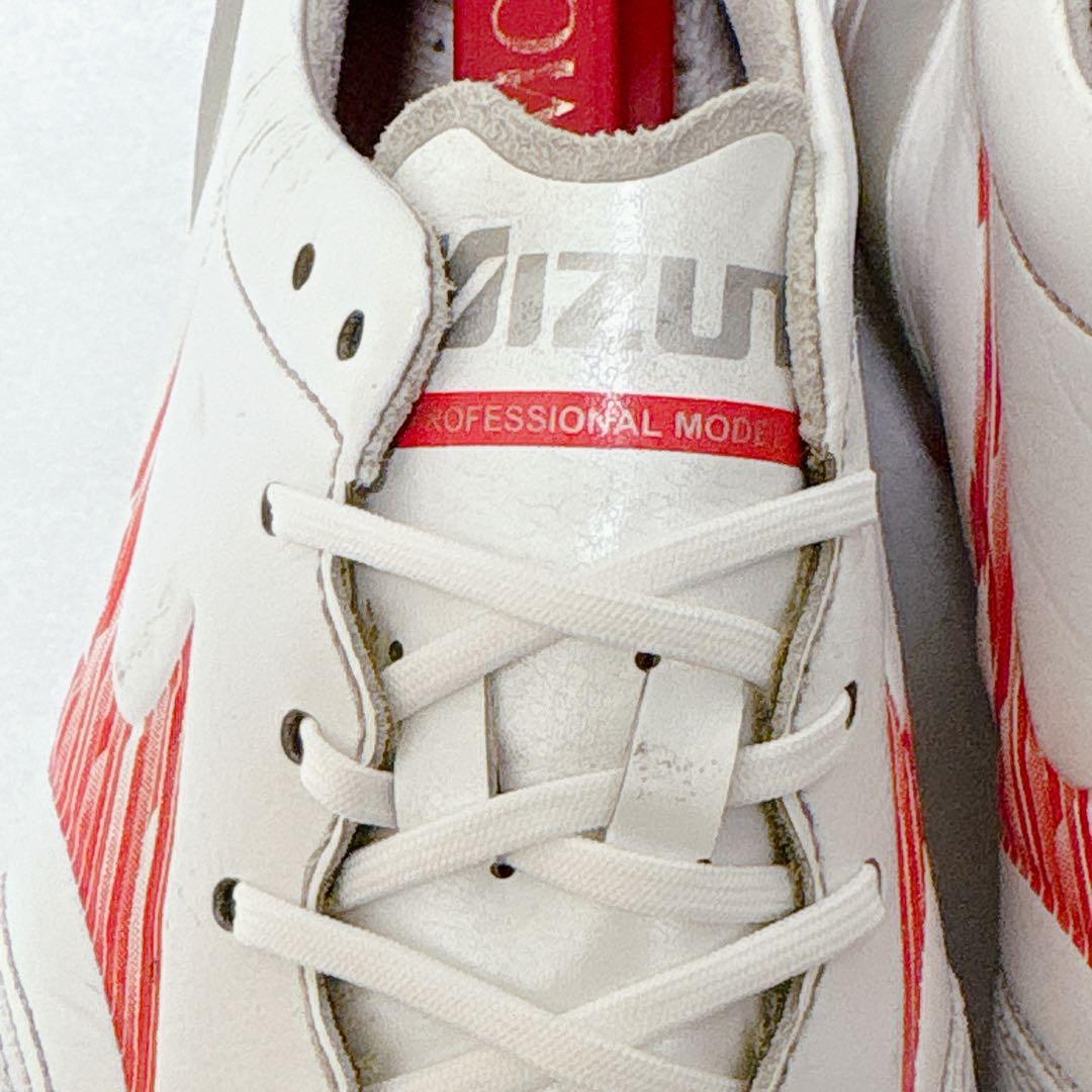 モレリアネオ 4 エリート ホワイト　25.5cm　白　レッド　限定