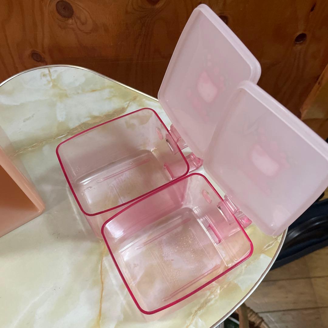 ハローキティ調味料ケース調味料入れ野いちご1999年メイドインジャパン