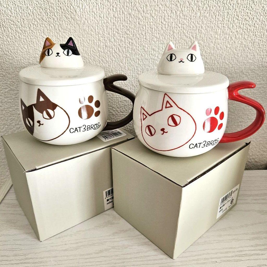 じゅんこ天然石腕時計値下げ中様専用】CAT3BROS 猫3兄弟 マグカップ