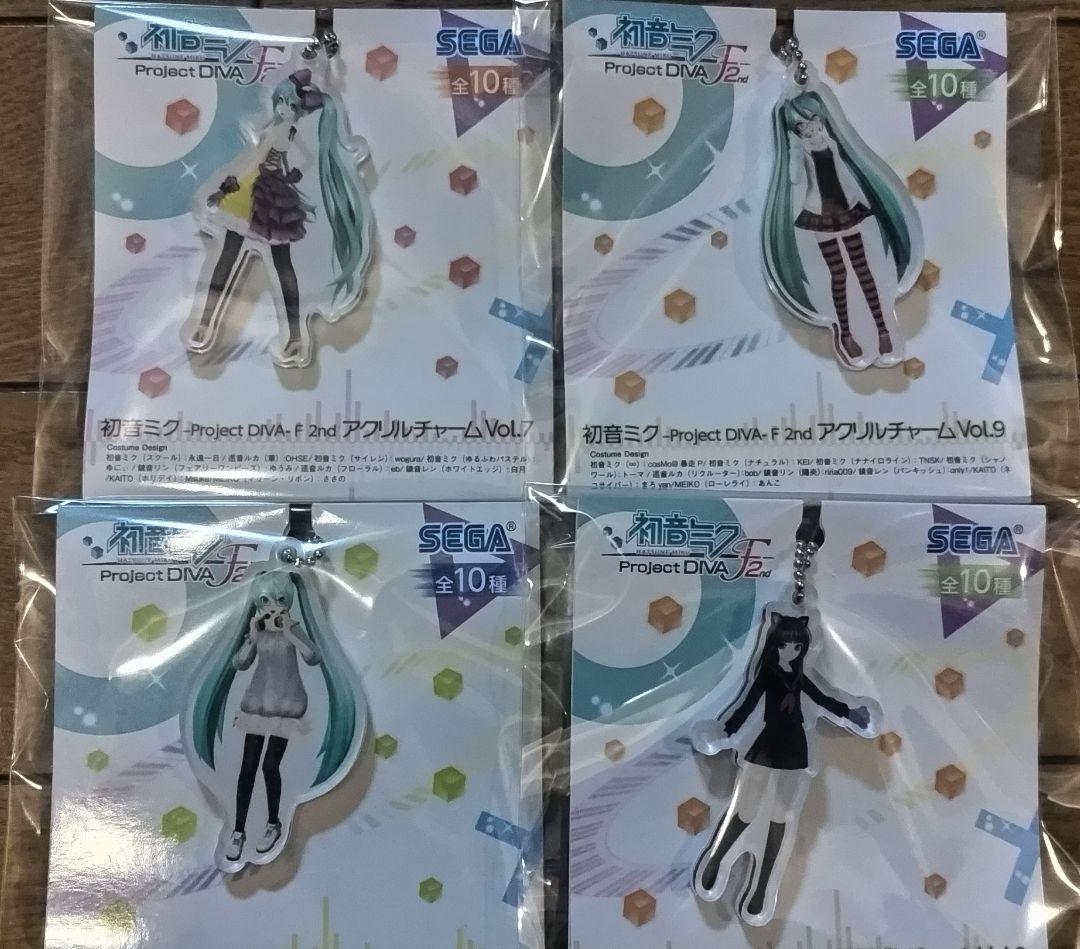 初音ミク Project DIVA F 2nd アクリルチャーム - メルカリ