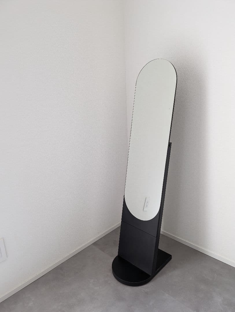 80's SHISEIDO 非売品 スタンドミラー スペースエイジ ポストモダン