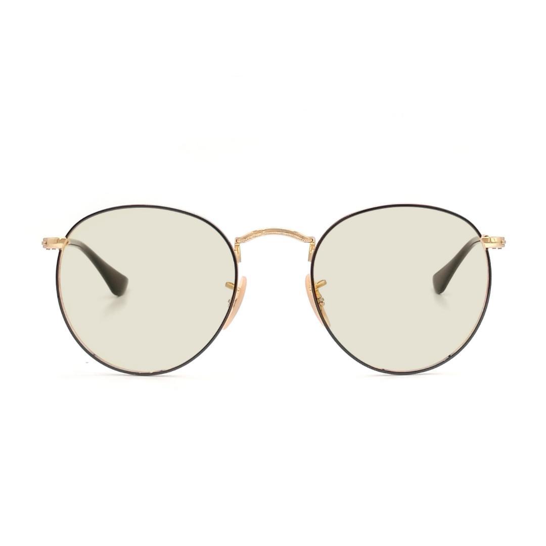 新品正規品 レイバン RX/RB3447 2991ラウンドメタル ライトブラウン