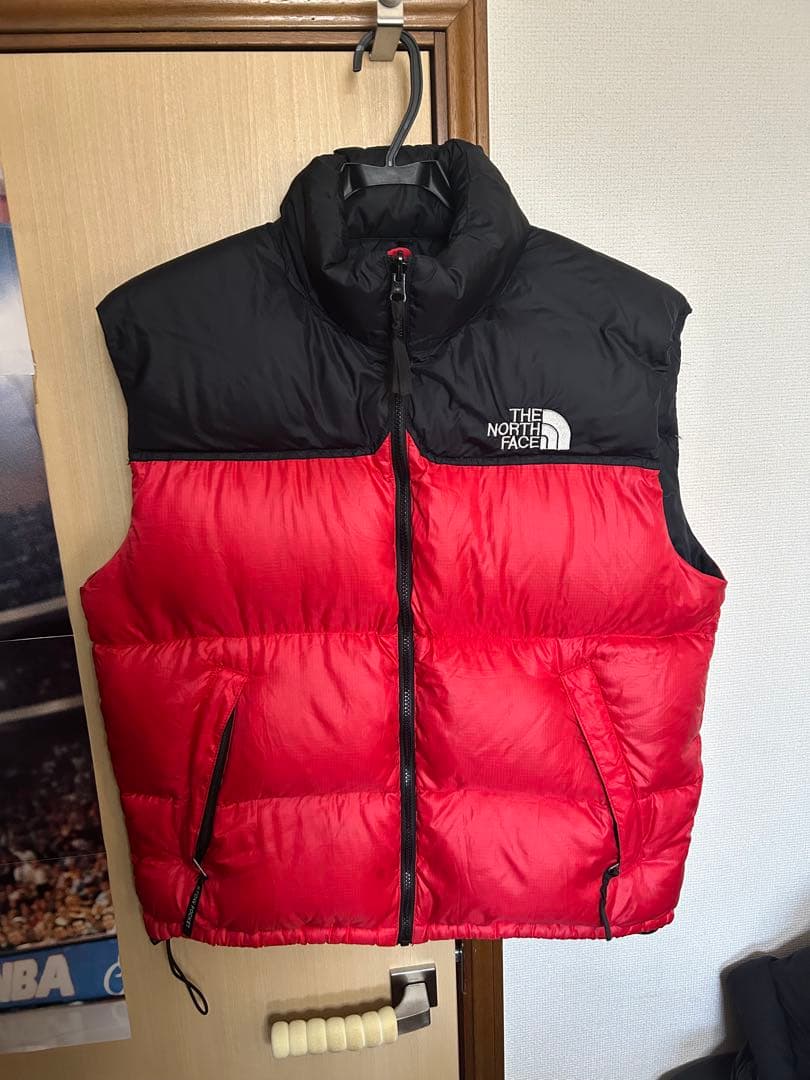 THE NORTH FACE 赤黒 ダウンベスト L THE NORTH FACE（ザ ノースフェイス） SALE ノースフェイス 大きい