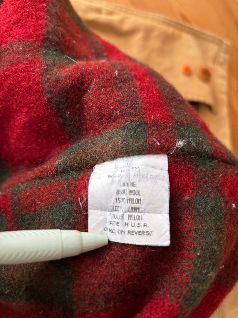 【U.S.A製】L.L.Bean 80s R658 ハンティングジャケット