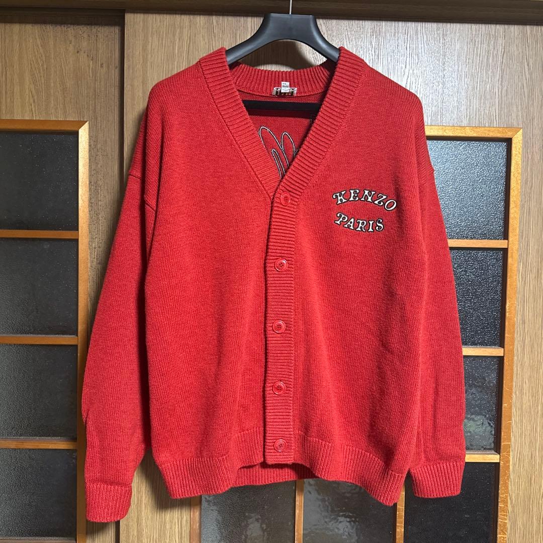 KENZO × VERDY カーディガン HUMAN MADE ガルドン(赤) ヴィン