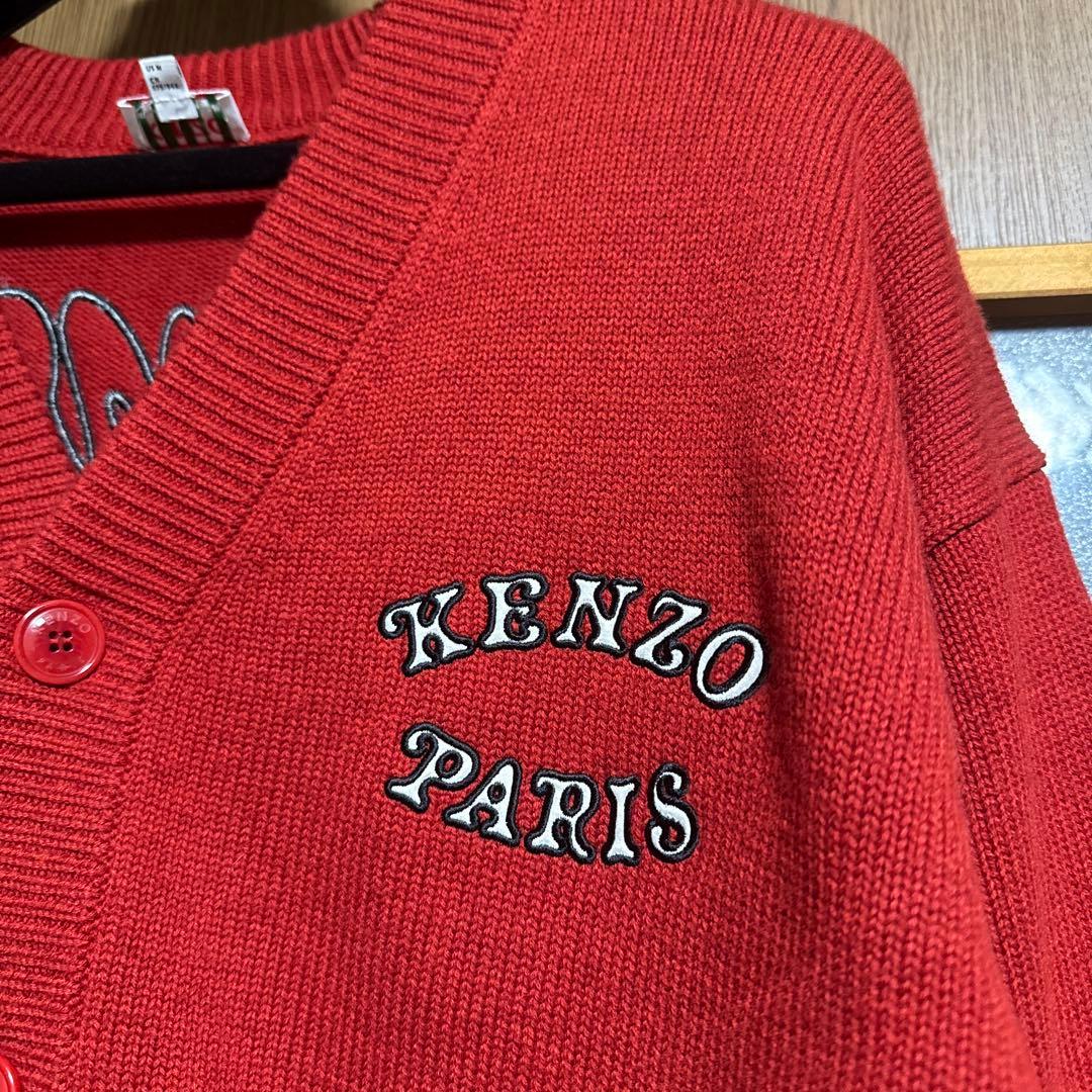 KENZO × VERDY カーディガン HUMAN MADE ガルドン(赤) ヴィン