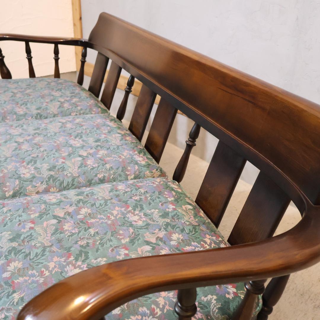 Karimoku カリモク COLONIAL コロニアル 3人掛椅子 WC67 - メルカリ