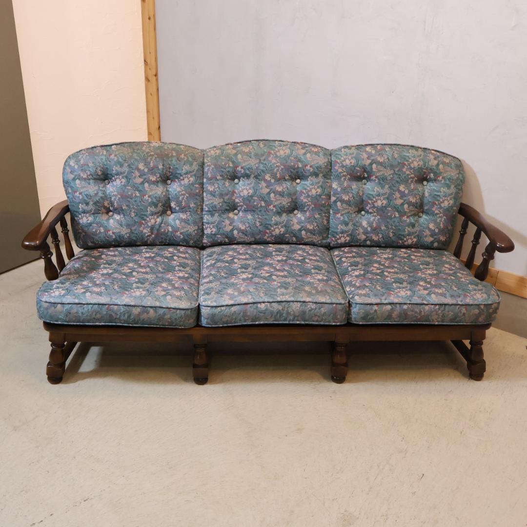 Karimoku カリモク COLONIAL コロニアル 3人掛椅子 WC67 - メルカリ