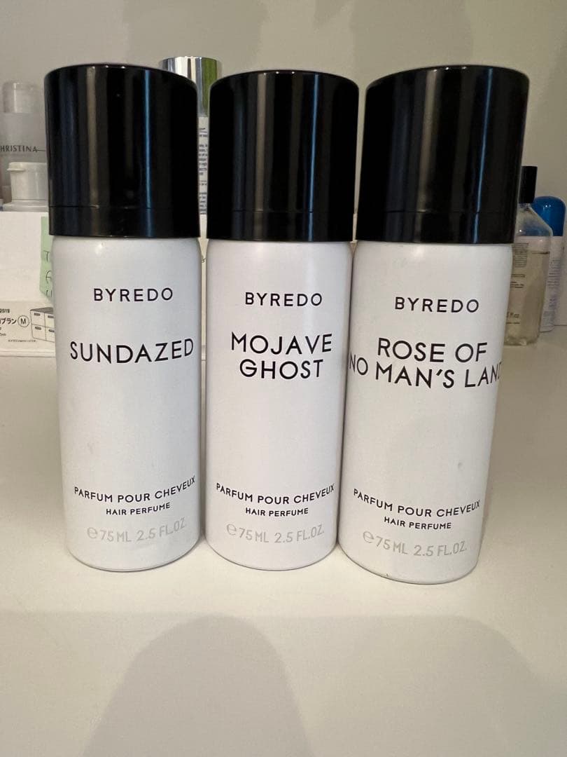 【値下げ済み】バイレードBYREDO ヘアミスト 3本セット 75ml 楽天市場】バイレード BYREDO ヘアパフュームブランシュ 75ml [860573