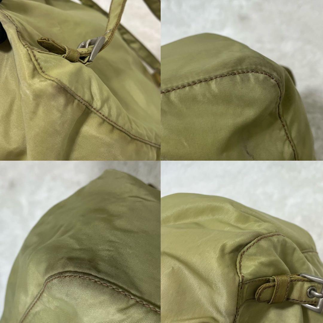 廃盤 PRADA カーキ リュック ミニリュック y2k archive