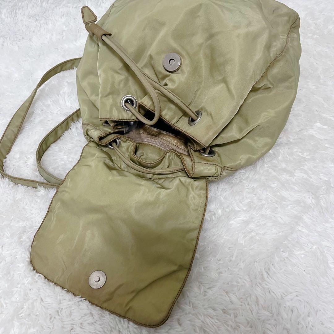 廃盤 PRADA カーキ リュック ミニリュック y2k archive