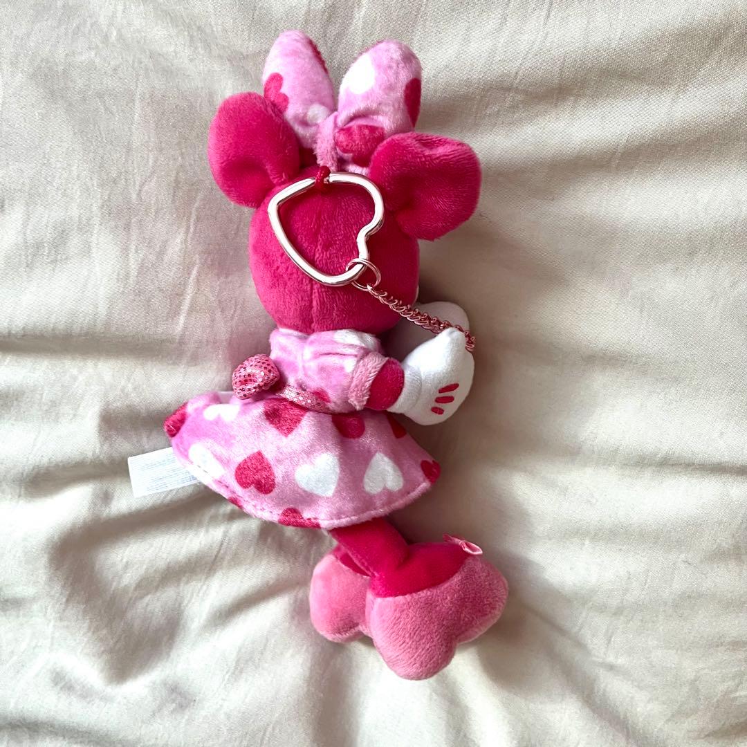 ディズニー ミニー パルパルーザ ぬいぐるみチャーム ハートフルリング