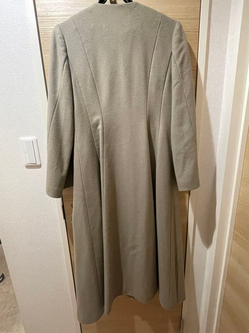 CELFORD セルフォード カシミア混 クルーネックフレアコート - メルカリ