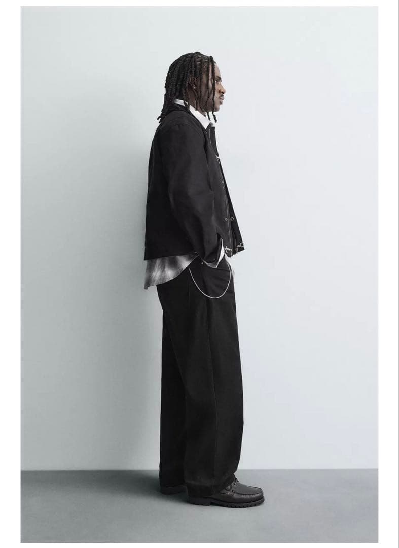 ZARA リラックスフィットトグルボタンジャケット M - メルカリ