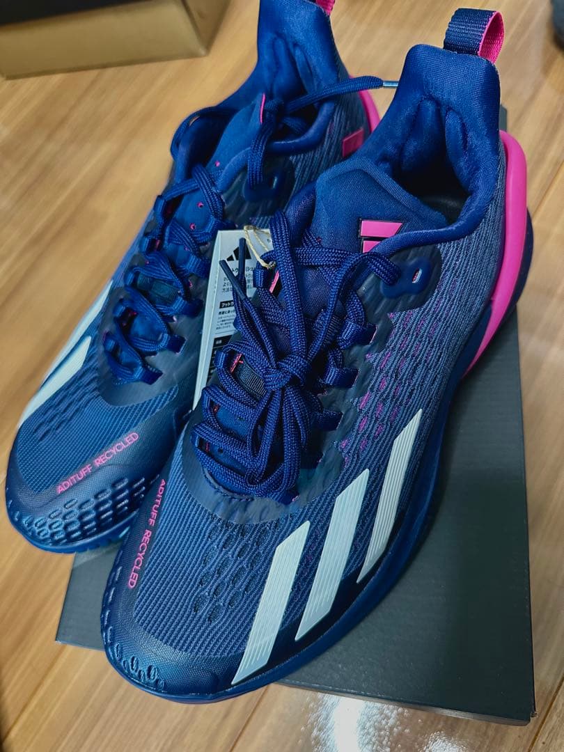 新品未使用☆ アディゼロ サイバーソニック ハードコート用26.5cm ADIZERO adidas（アディダス）アディゼロ サイバーソニック M MC
