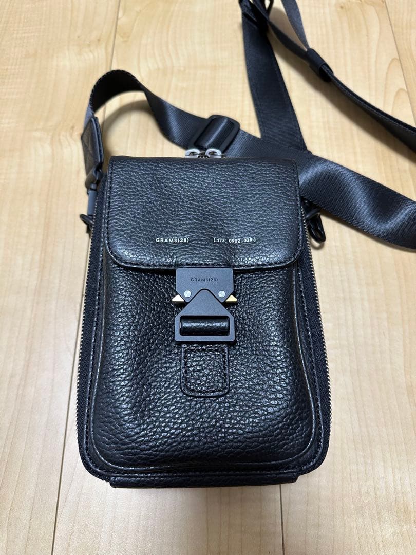 GRAMS(28) 173 GRAMS28(グラムス28) 173ブラック ショルダーバッグ 未