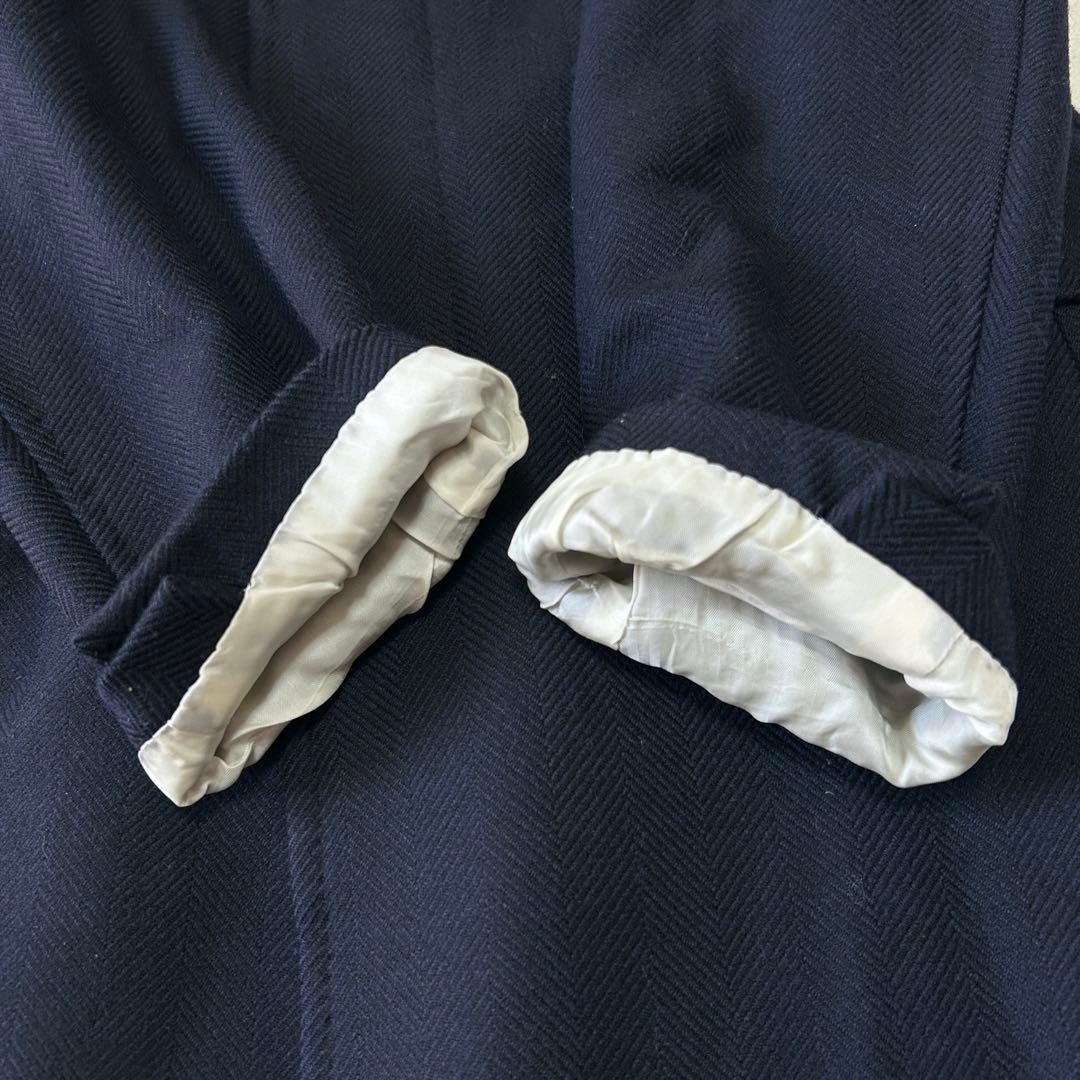 現行 定価16万 ポールスチュアート ヘリンボーンツイード チェスター