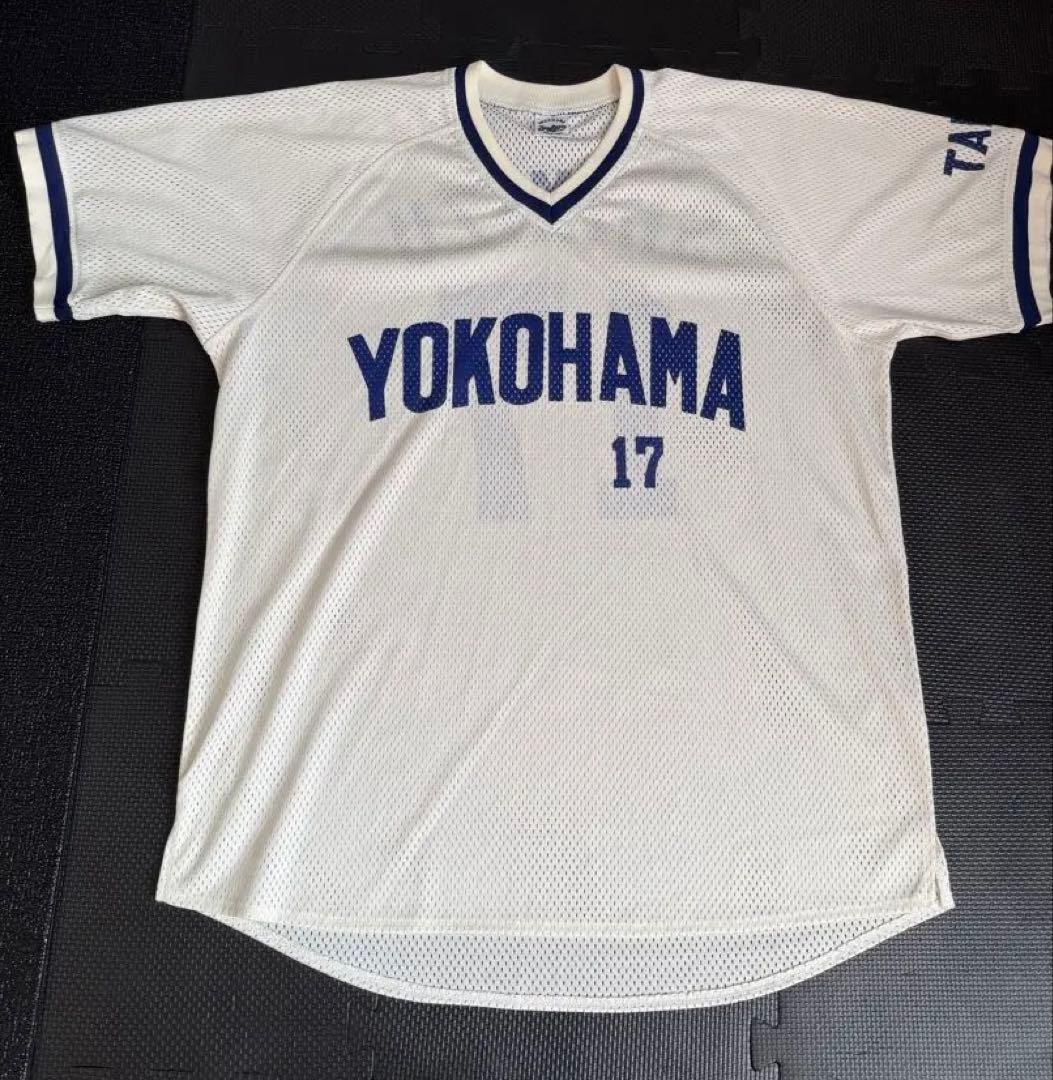 横浜ベイスターズ　大洋ホエールズ 復刻ユニフォーム SHIMIZU 17 DeNAベイスターズが1950年の復刻ユニフォームで対戦！ 『マルハニチロ