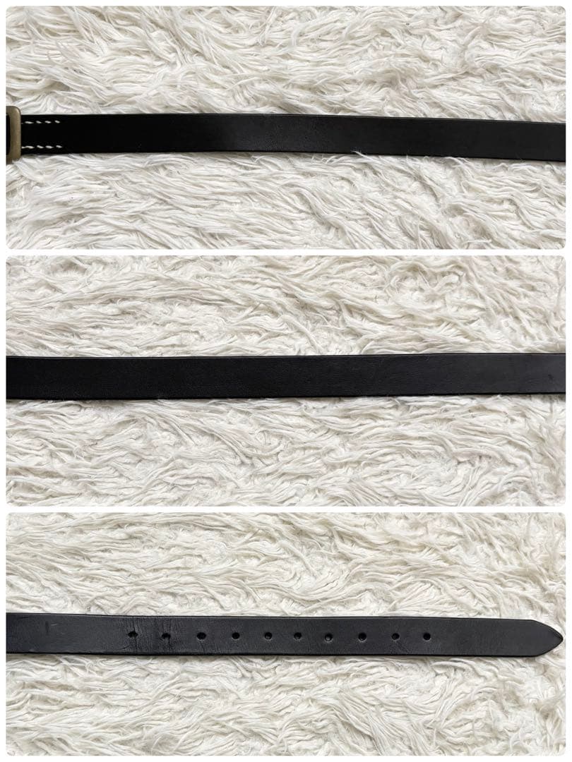 極美品 テンダーロイン ナローT-BELT 真鍮バックル ブラック 38 - メルカリ