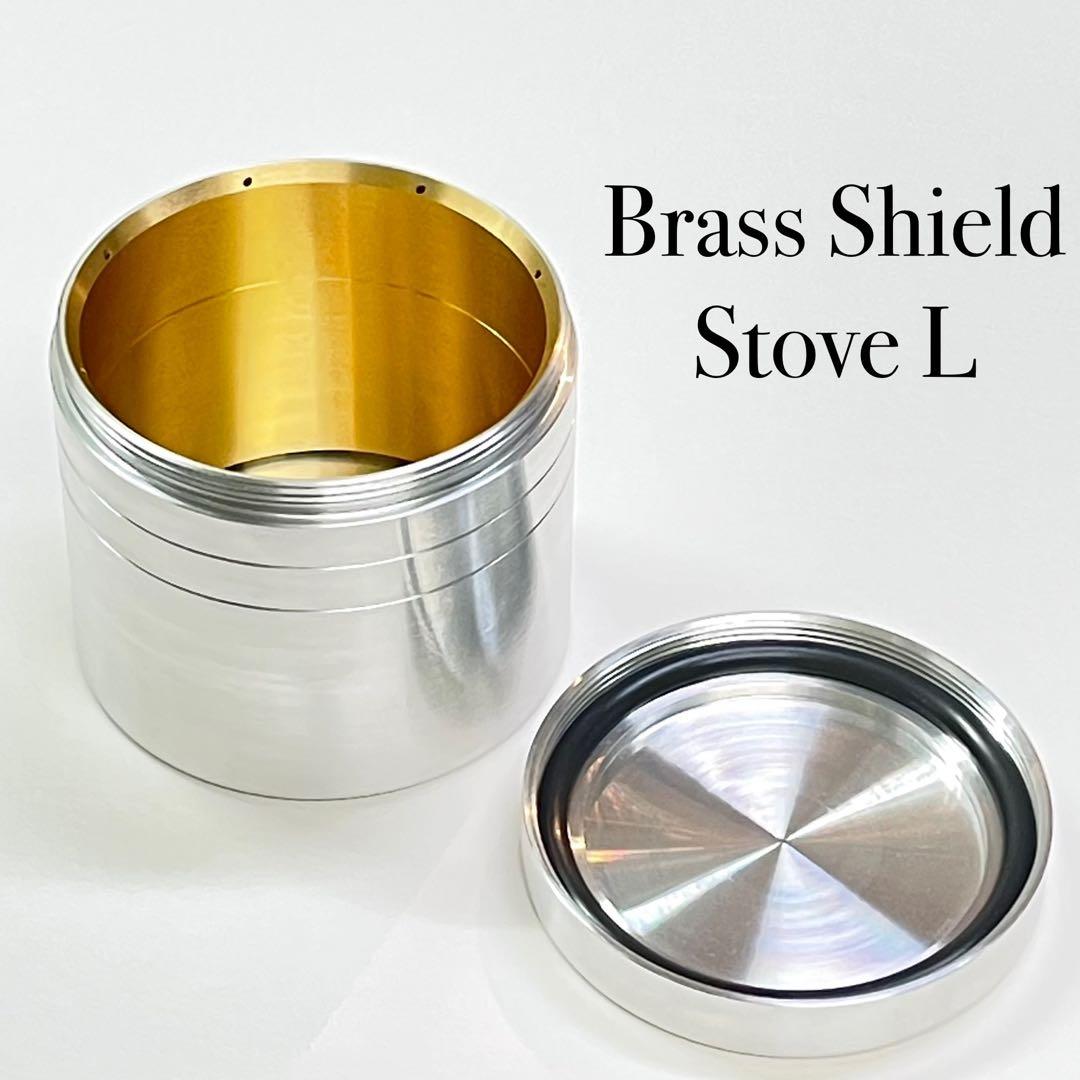 BrassShieldStoveL Crown Flame Stove セット BrassShieldStoveL Crown Flame Stove セット コンパクトに持ち運ぶ