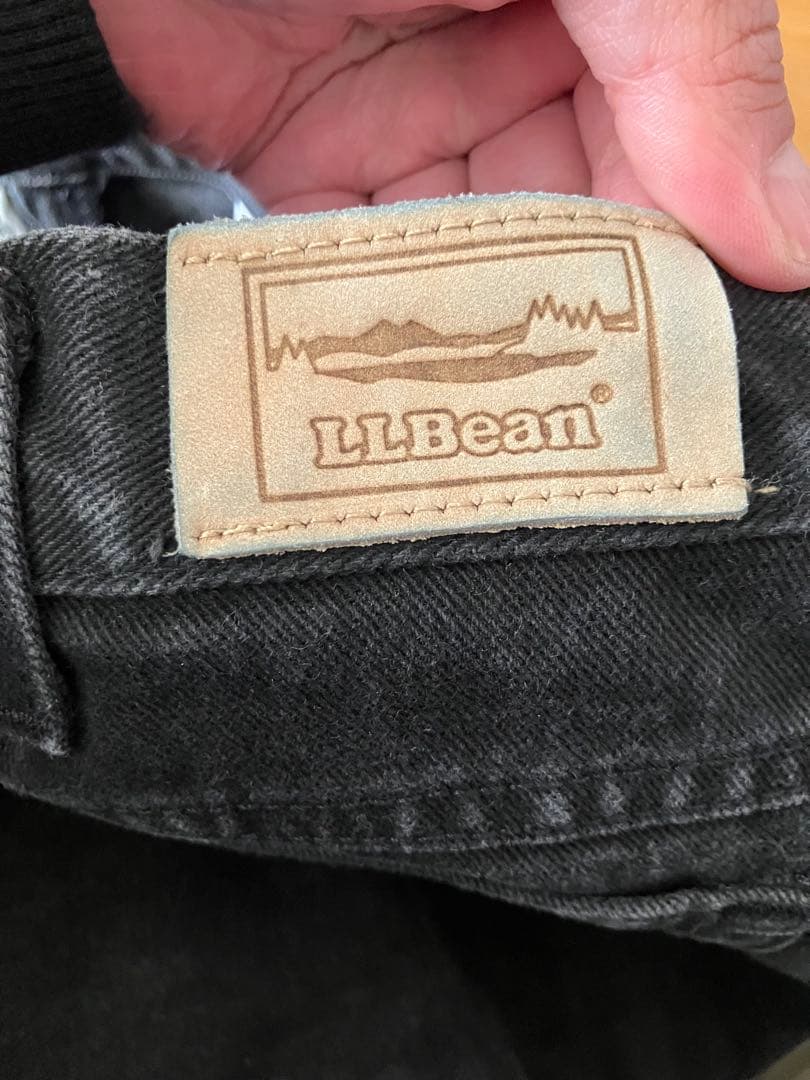 貴重80s90s USA製 L.L.Bean ブラックデニム　550