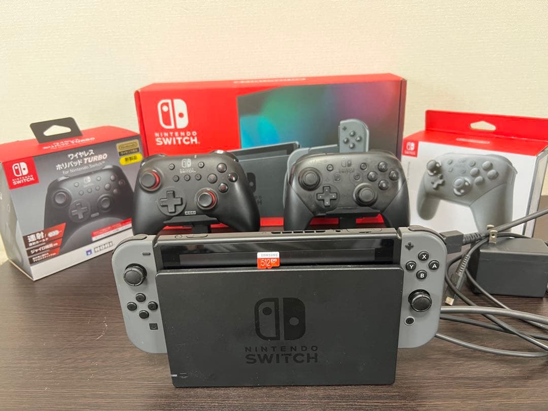 Nintendo Switchグレー本体 【おまけ付】 Proコン ホリパッド等 株式会社 HORI | ワイヤレスホリパッド for Nintendo Switch グレー