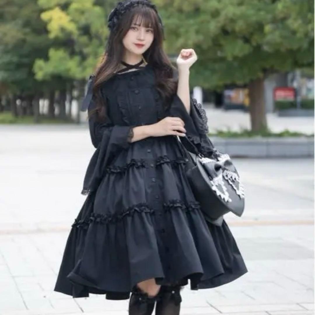 匿名配送❣️しまむら 眞白ありす 新品ジャンパースカート ワンピース