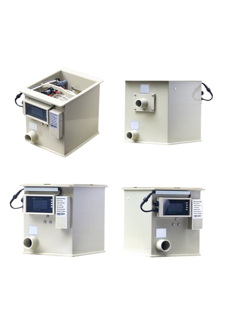 水中ポンプ付き 強制濾過器 ロータリードラムフィルター QL-PM5-D 新品