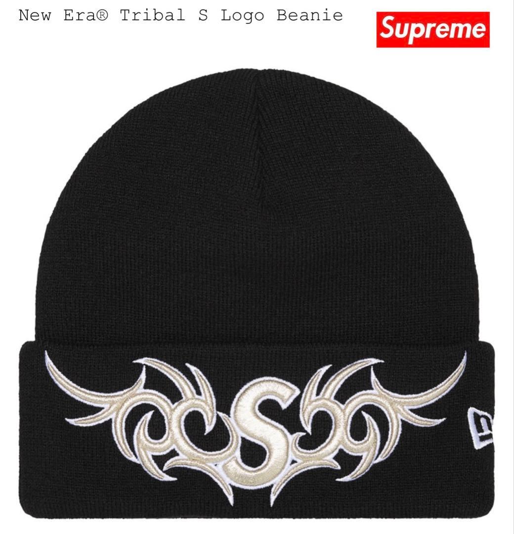 新品【supreme】New Era Tribal S Logo Beanie Supreme New Era Tribal S Logo Beanie (FW25) - $40