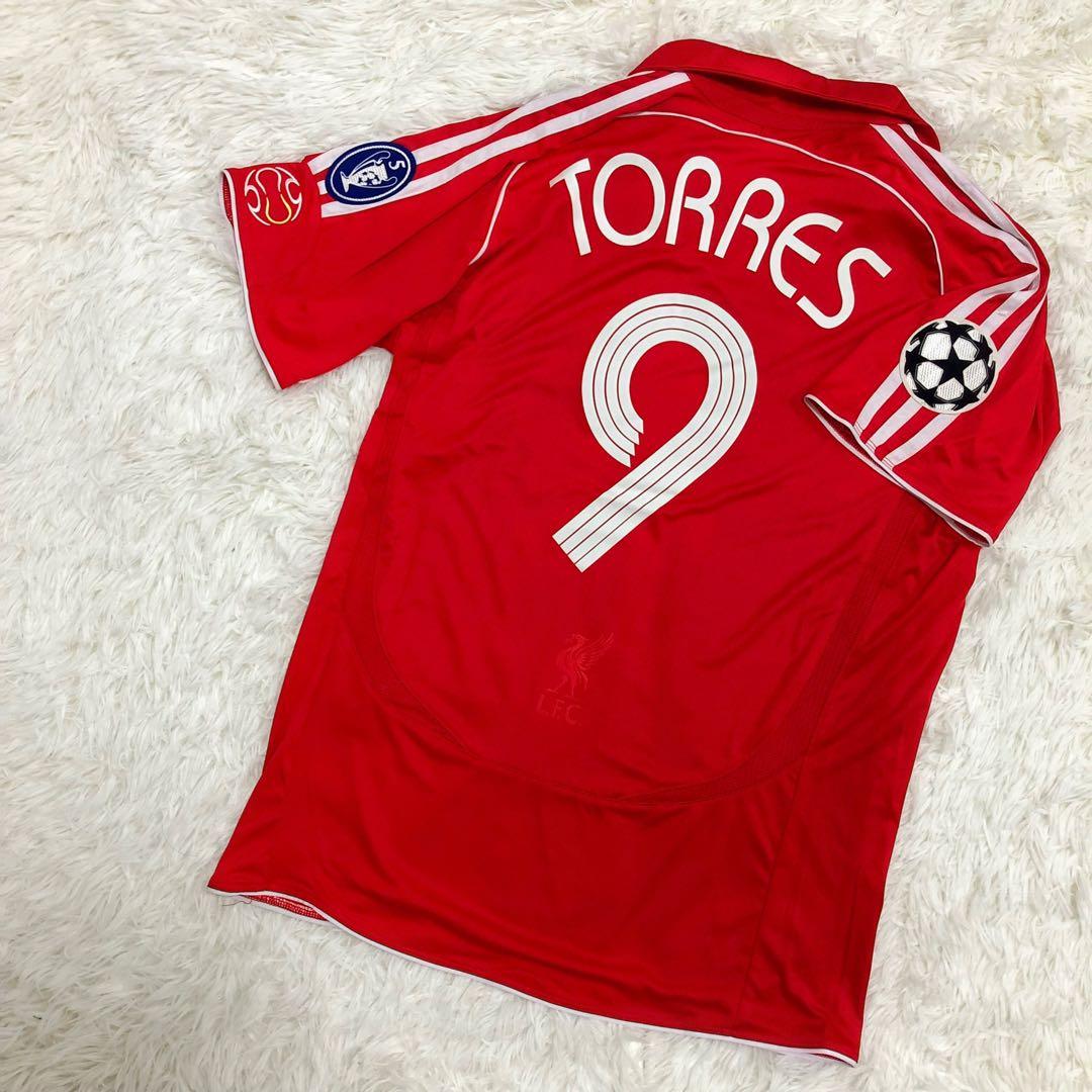 未使用品】07/08 リバプール #9トーレス CL用ホームユニ adidas - メルカリ