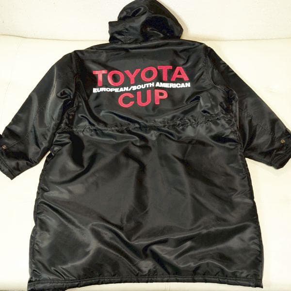 トヨタカップ ベンチコート 内ボア ビッグシルエット 当時物 ヴィンテージ