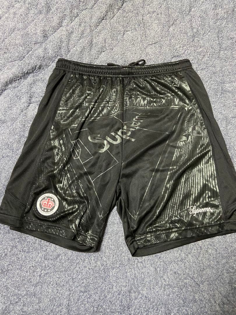 ウェア Supreme Jacquard Soccer Short \"Black\"
