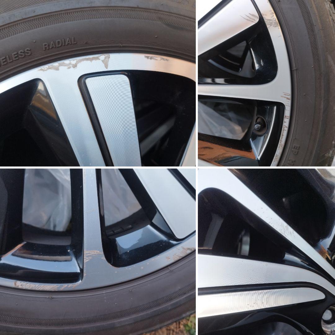 シトロエン グランドC4ピカソ純正ホイール17㌅+ブリヂストン夏タイヤ6