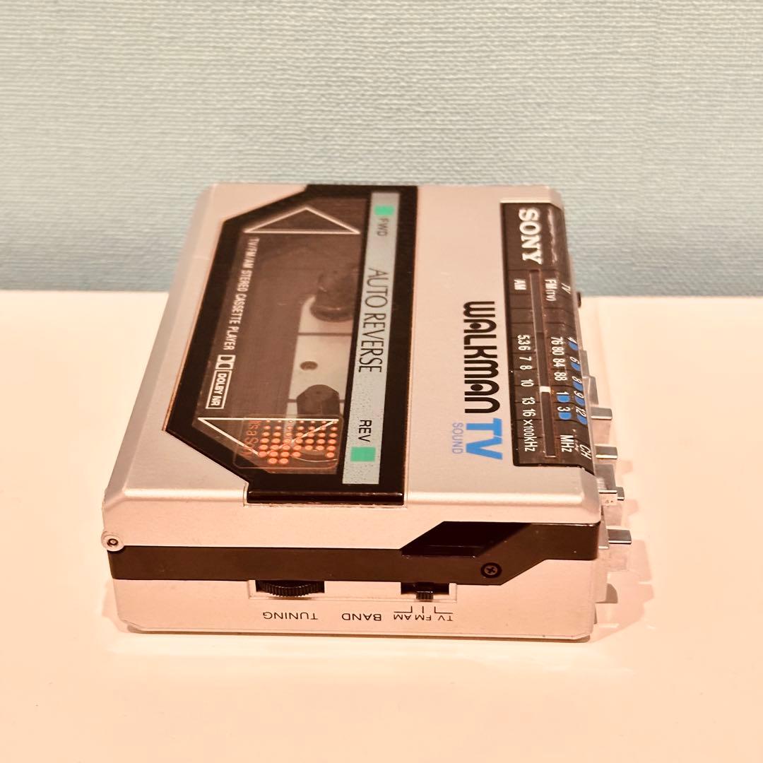 SONY ソニー カセットウォークマン WM-F55 通電確認済 ジャンク現状