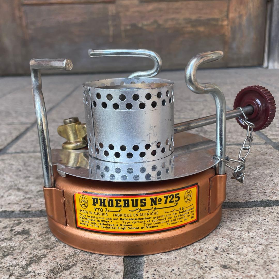 ホエーブス PHOEBUS 725 多くの登山家が愛したホエーブスのガソリンストーブNo.725[2022.01.03