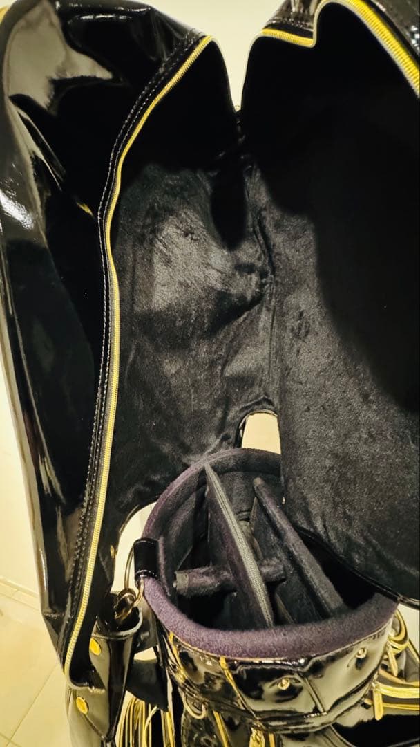 DynamicGoldツアーイシュー キャディバッグ に2種類のヘッドカバー付