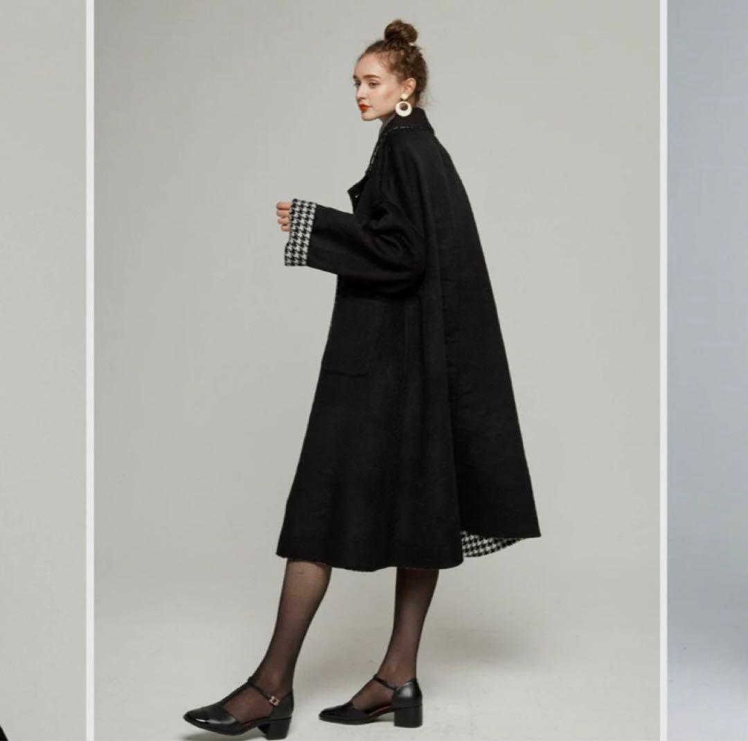 tnewties 口角にほくろがある彼女 リバーシブルコート - メルカリ