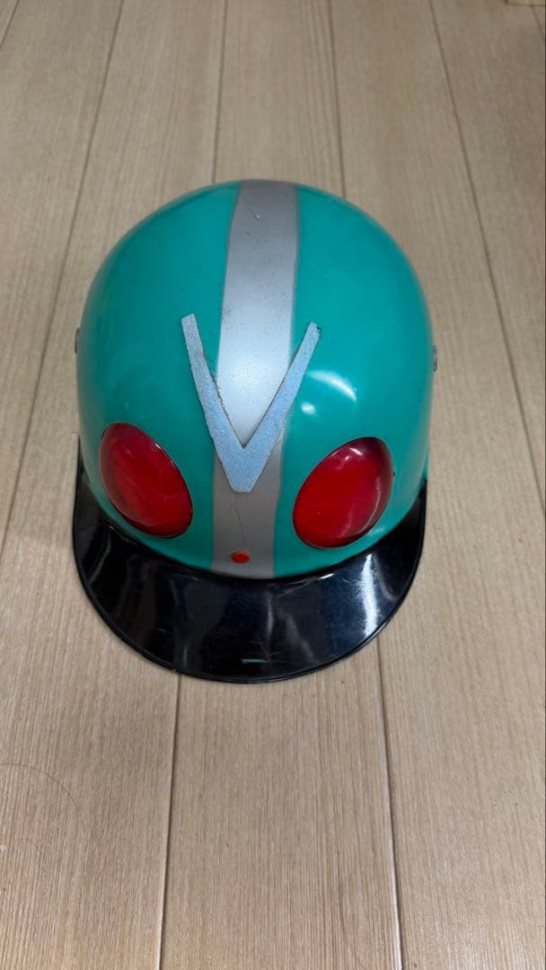 a*i様 昭和 仮面ライダーV3 幼児ヘルメット 仮面ライダーV3 【当時物】美品 少年仮面ライダー隊 ヘルメット - メルカリ