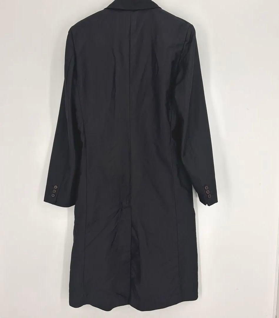 19AW ポリ縮絨 ダブルロングチェスターコート 間延び PD-J062