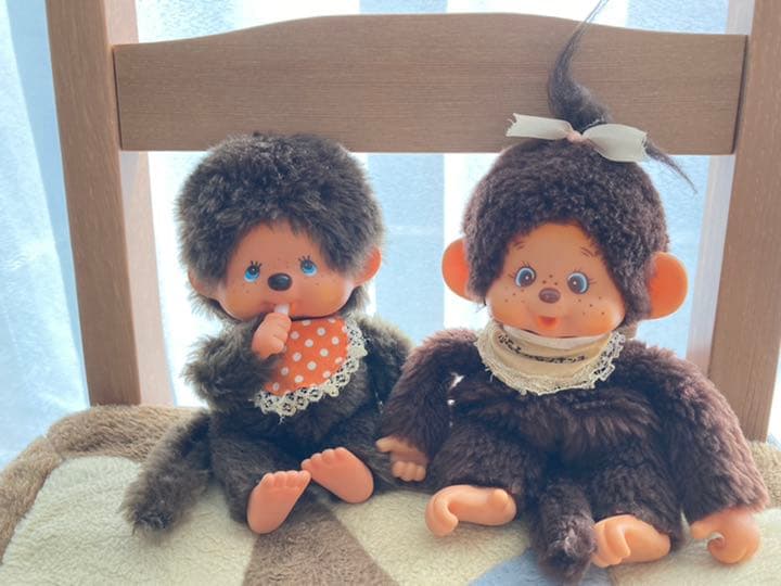 初代】1974年代 モンチッチ セキグチ製 2体セット ブルーアイ - メルカリ