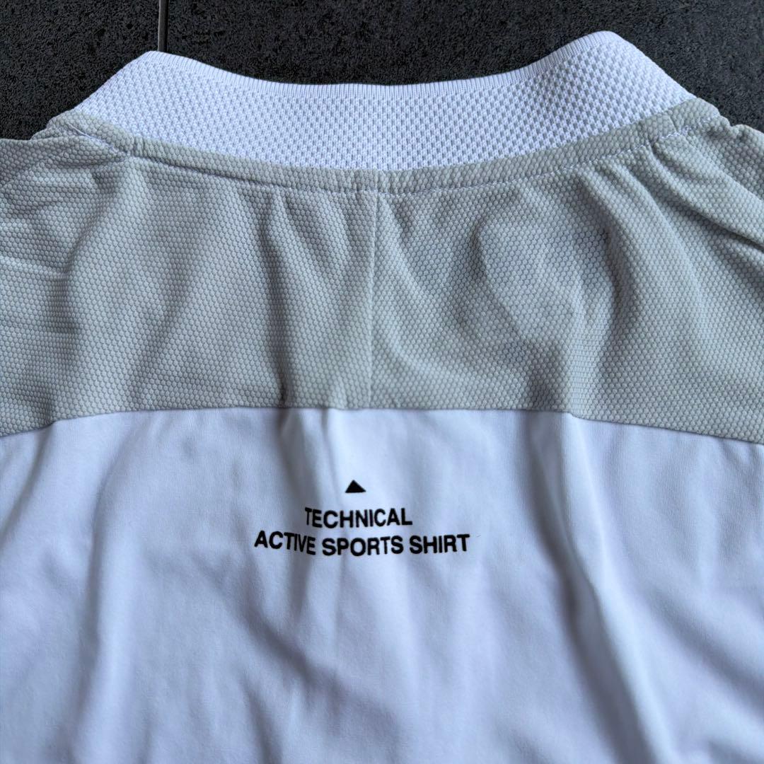 TFW49 ホワイト スタンドカラーポロシャツ-グッズ公式激安通販サイト