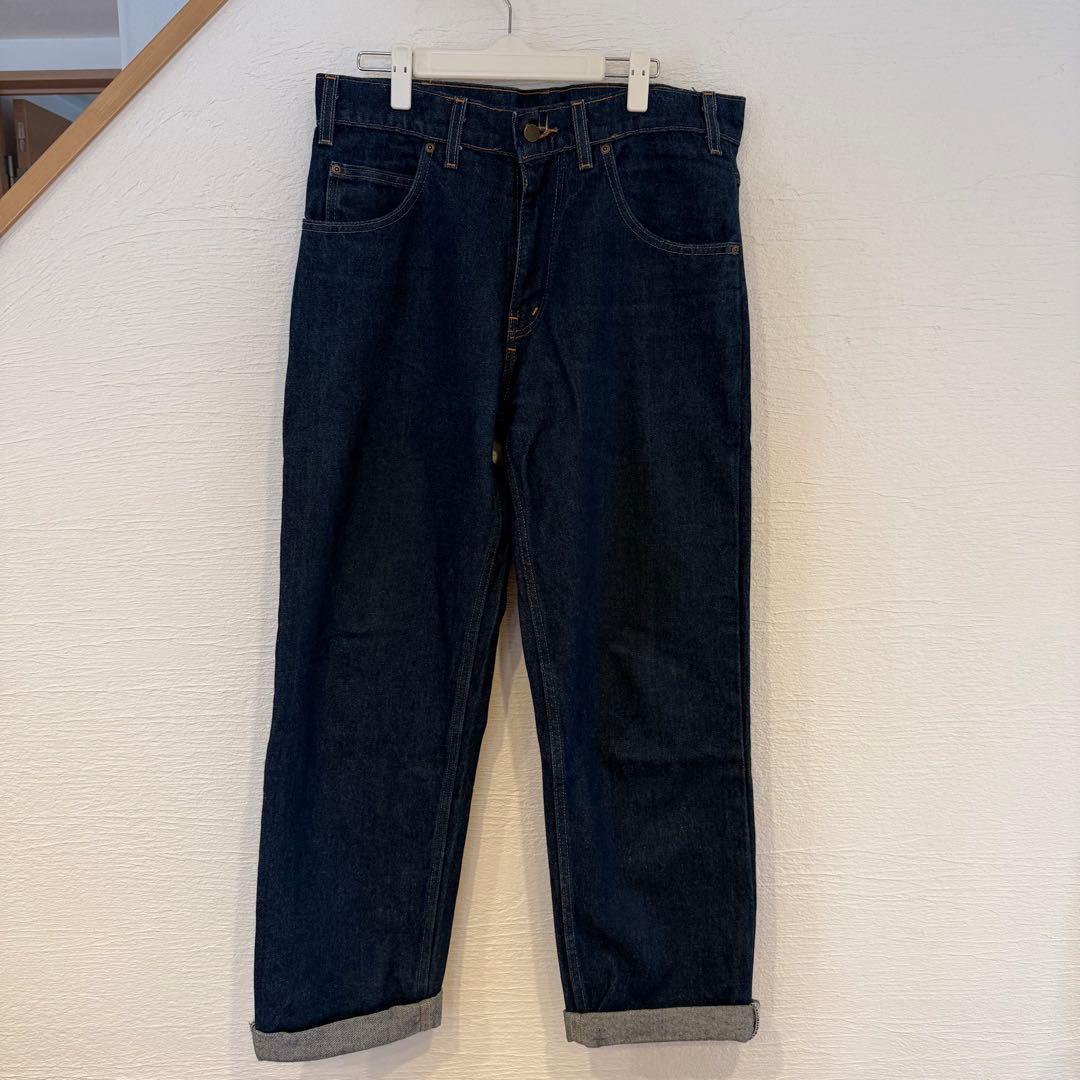 PRISON BLUES ストレートデニム リジットブルー PRISON BLUES リジッド