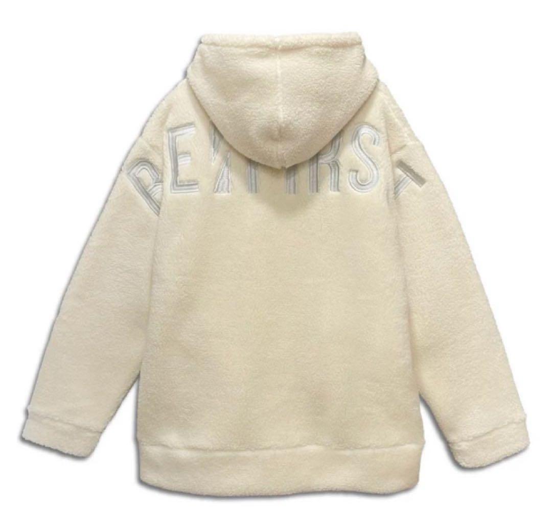 新品未使用BE:FIRST ボアジャケット L ビーファースト パーカー 白 暖