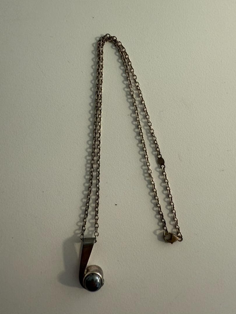 Georg Jensen ハンスハンセン ヘマタイト ネックレス #4506-4 - メルカリ