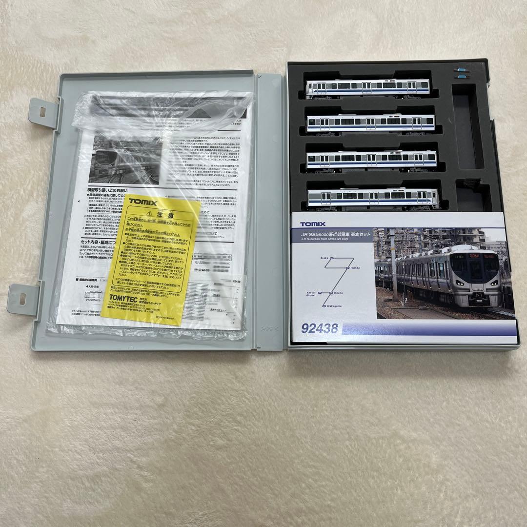TOMIX JR 225系5000番台 4両セット 92438 JR 225-5000系近郊電車基本セット｜製品情報｜製品検索｜鉄道模型