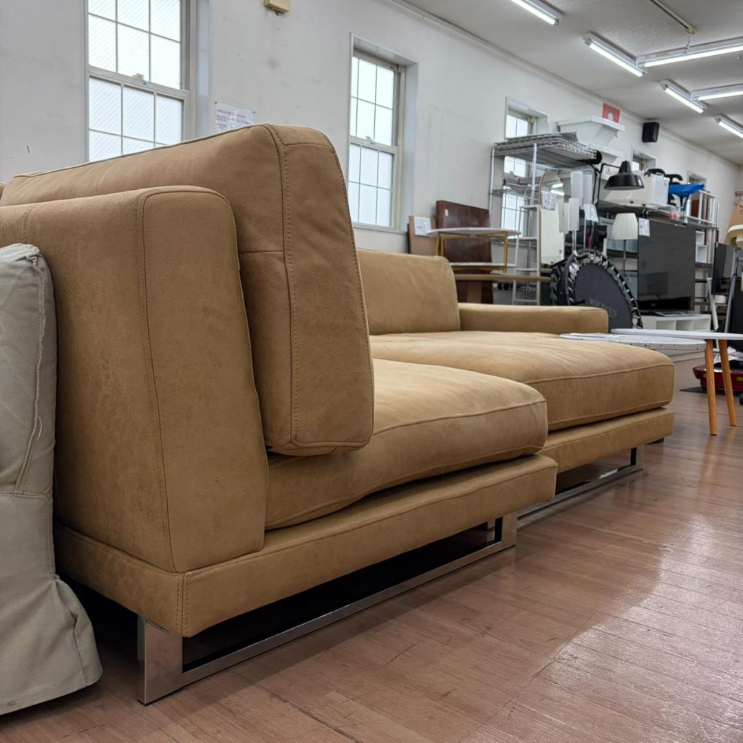 福岡市限定】カウチソファ 関家具 リラックスフォームラベンナ - メルカリ