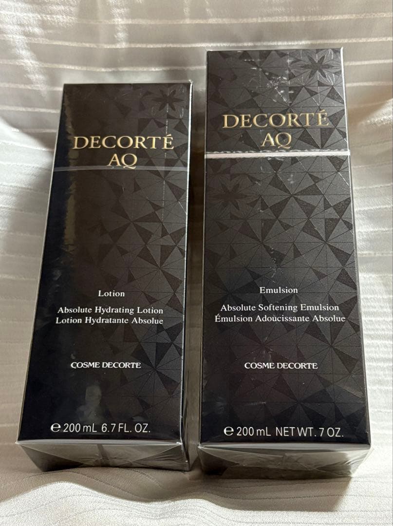 DECORTÉ AQ エマルジョン & ローション 200mLセット デコルテ AQ スキンケア 5種新発売 | Perfumerie Sukiya[パフューマ