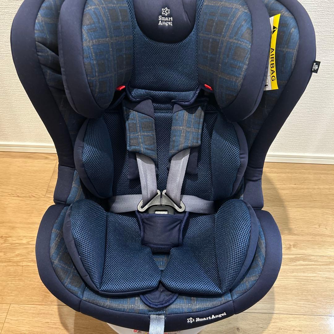 良品】Smart Angel アイターンFIXロング チャイルドシート 回転式