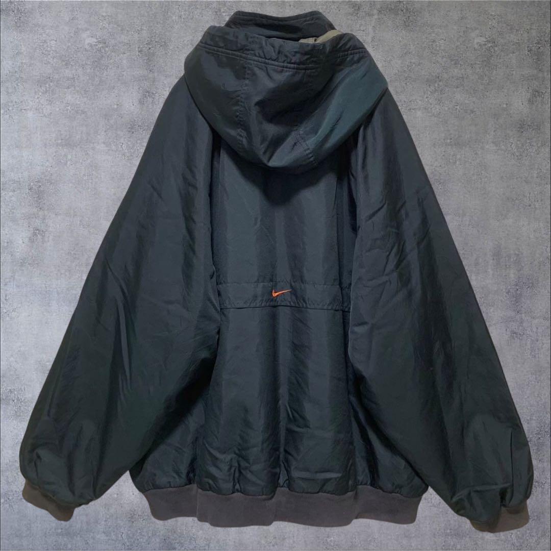 w870】90s NIKE 白タグ ACGライク 中綿フーデッドジャケット