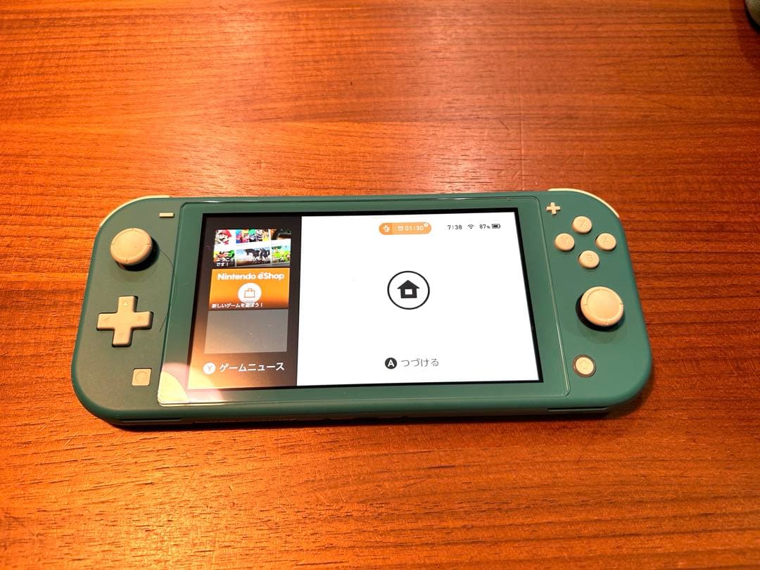 Nintendo Switch Lite 青色 本体 充電器 どうぶつの森ケース